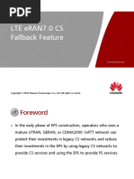 OEO108230 LTE eRAN7.0 CS Fallback Feature ISSUE 1.00