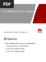 OEO108430 LTE eRAN7.0 SRVCC Feature ISSUE 1.00