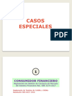 Casos Especiales Derecho del Consumidor