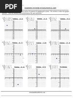 Systems Graphing Si 1 Answers