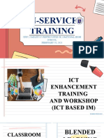 ICT-Based In-Service Training on Classroom Assessment