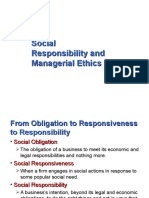 Social Responsibility and Managerial Ethics