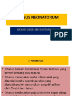 Tetanus Neonatorum