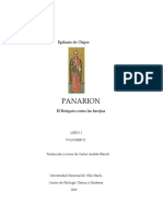 Epifanio de Chipre - PANARION - Libro I Parte II