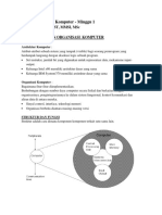 Arsitektur Organisasi Komputer