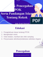 Edukasi Dan Pencegahan Ppok Serta Pandangan Islam Tentang Rokok