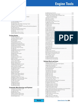 Engine Tools, PDF, Propulsion