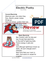 Electric Poetry: Current Electricity