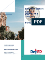 2020 Output 3 2020: LDM2 For Teachers LDM2 For Teachers