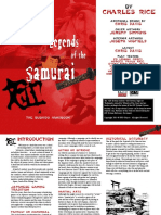 Legends of The Samurai - Bushido Handbook