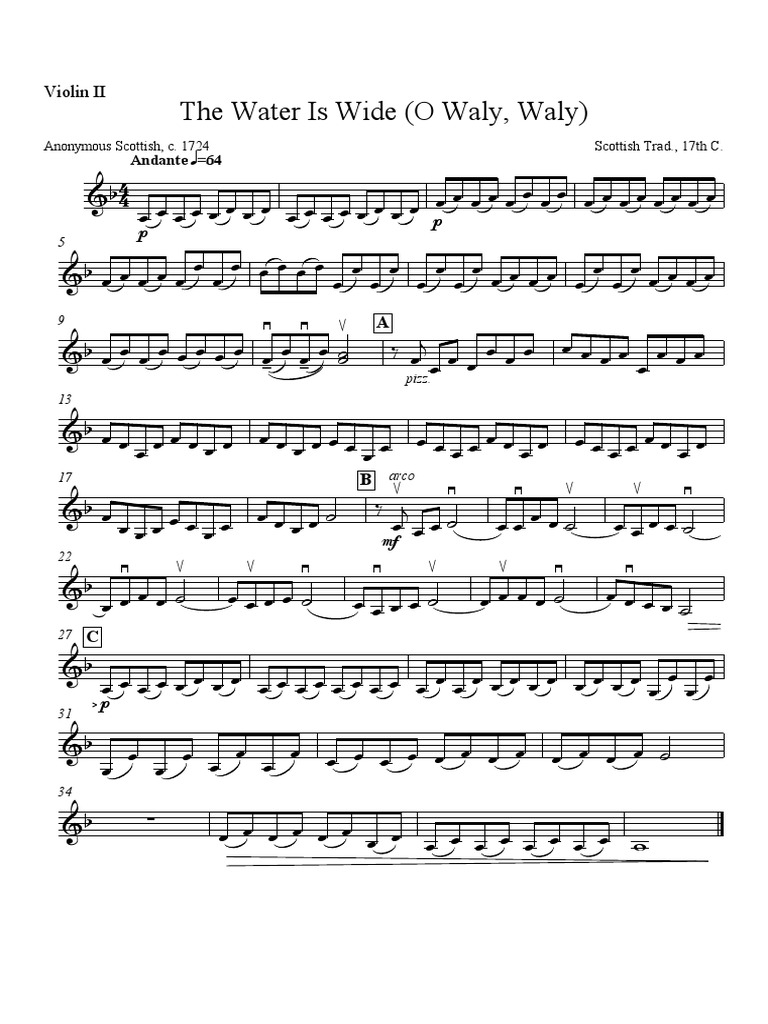 The Water Is Wide PDF The Water Is Wide (Song)