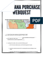 Louisiana Purchase Webquest