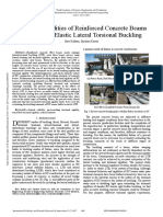 5004 - ILKER KALKAN - Torsional Rigidities Of Reinforced Concrete Beams Subjected To Elastic Lateral Torsional Buckling