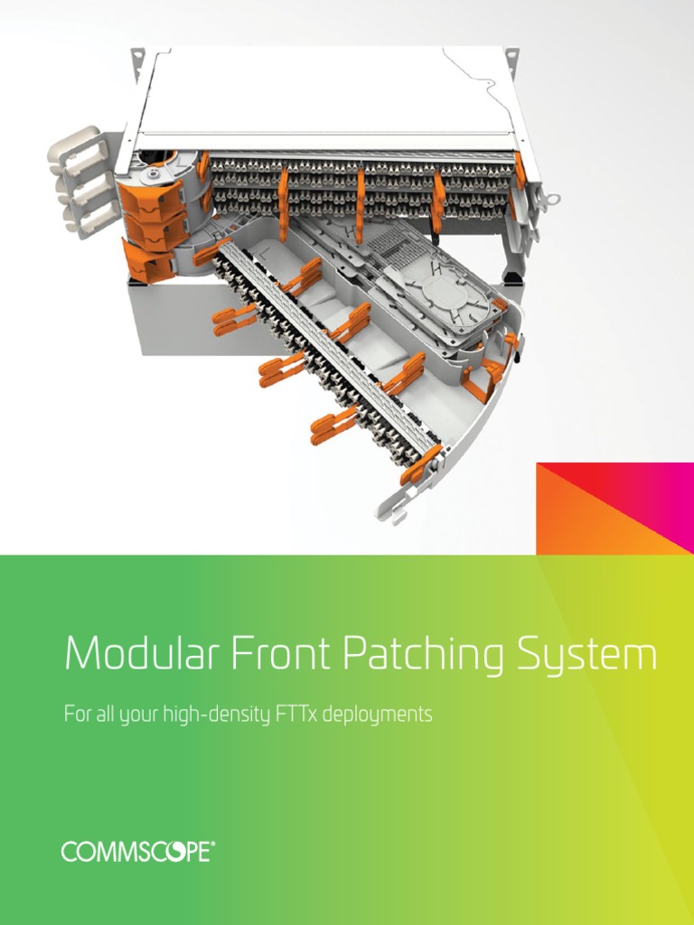 Brochure - Modular Front Patching System | PDF | Fiber To The X | Fiber ...