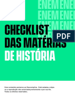 Checklist - História