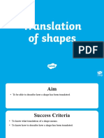 t2 M 2340 Year 4 Translation of Shapes Powerpoint - Ver - 7