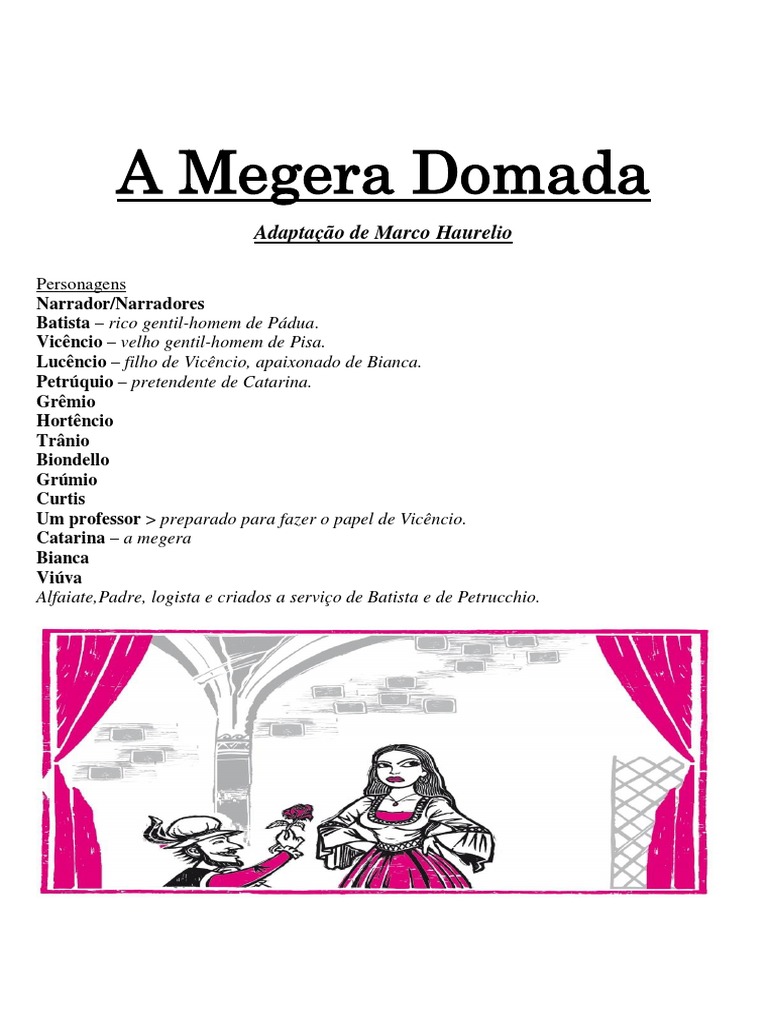 A Megera Domada | PDF | A Megera Domada | Amor