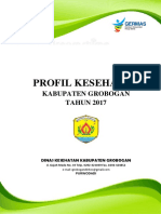 Profil Kesehatan: Kabupaten Grobogan TAHUN 2017