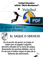 Tipos de Saques en El Voleibol