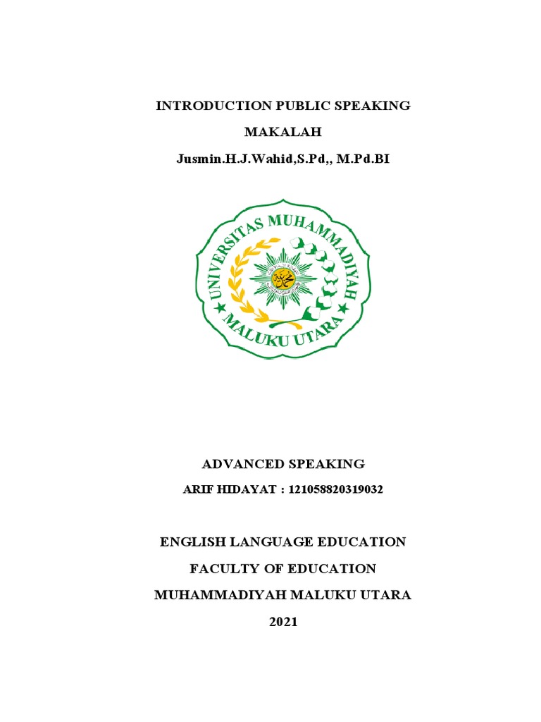 Mastering Public Speaking Skills | PDF | Nonverbal Communication ...