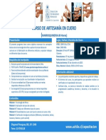 Programa de Artesania en Cuero Marroquineria PDF 300 Kb