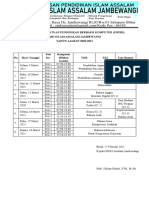 Jadwal USPBK 2021