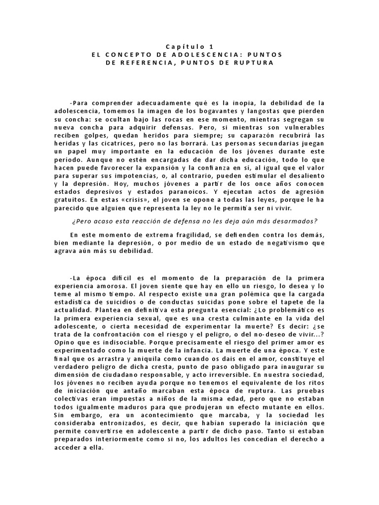 Para Comprender Adecuadamente Qué Es La Inopia | PDF | Subjetividad ...