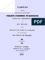 Cartas Escritas Por El Muy Honorable Felipe Dormer Stanhope - T.1