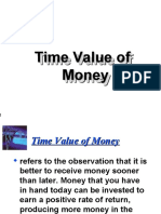 Time Value of Money Time Value of Money