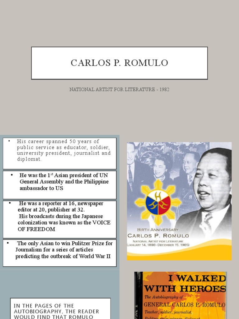 Carlos P. Romulo 