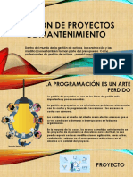 Gestión de Proyectos de Mantenimiento