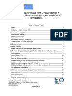 Protocolo de Bioseguridad de Atracciones y Parques Diviersiones