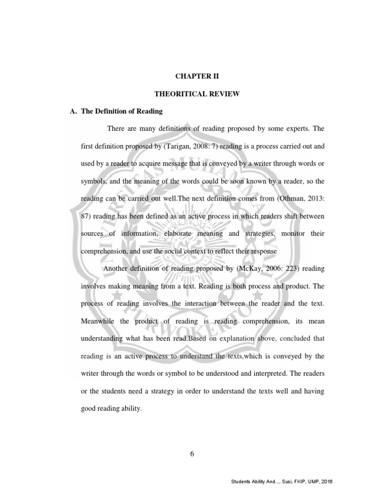 Theoritical Review A. The Definition of Reading PDF Gladiator