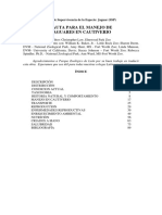 Pautas para El Manejo de Jaguares en Cautiverio