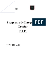 presentación - test de vak