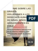 Informe Sobre Las Graves Violaciones a Los Derechos Humanos de Niñas, Niños y Adolescentes en Chile_ddhh1810_es_25082020