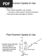 Nutrient Use Efficiency in Plants | PDF | Soil | Photosynthesis