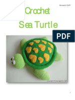 Crochet Sea Turtle: Skymagenta Craft©