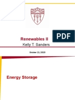 FA2020 - ENE505 - L6.6 - Renewables II - Storage