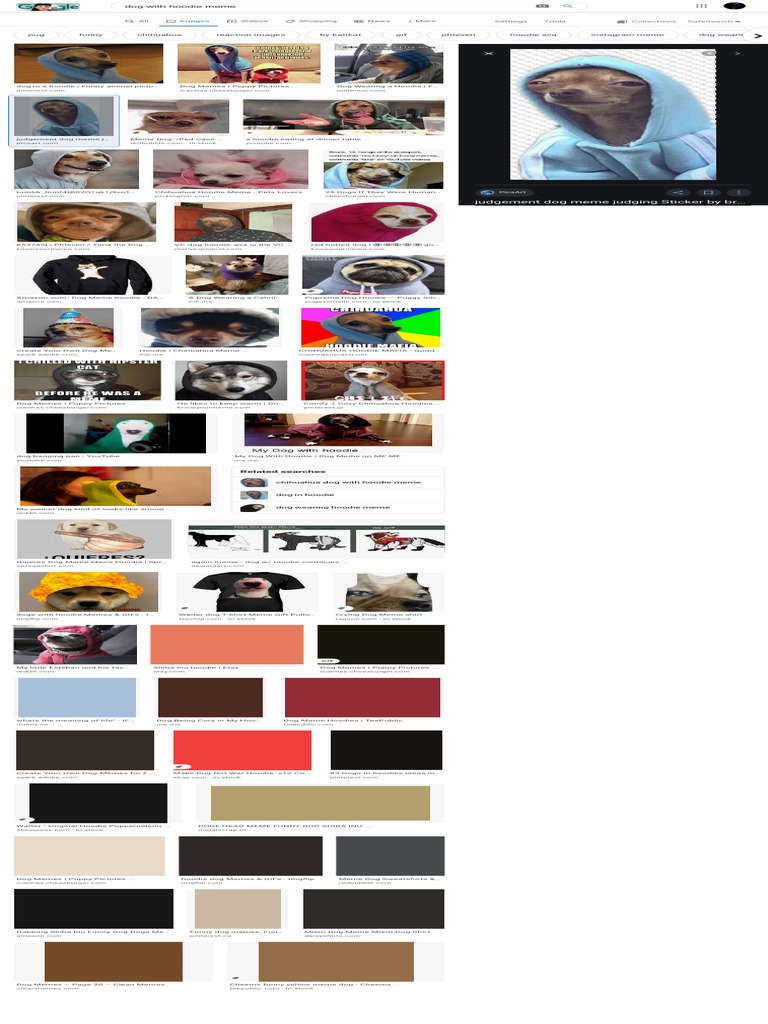 Dog With Hoodie Meme Google Search PDF Computer Network