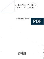 Clifford Geertz - La Interpretación de La Cultura - Cap 2