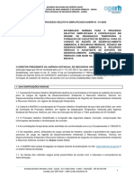 EDITAL DE PROCESSO SELETIVO SIMPLIFICADO AGERH N.° 01-2020