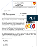 Determinación espectrofotométrica de vitamina B12