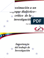 Modelo - Investigacion - Dialectico - Critico