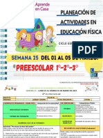 1°, 2° y 3° Preescolar EF Semana 25-LEF Antonio Preza