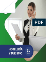 Brochure Hoteleria Turismo