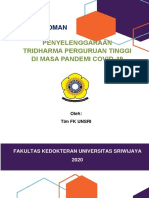 Buku Pedoman Penyelenggaraan Tridharma Perguruan Tinggi Di Masa Pandemi Covid-19 FK Unsri 2020 (24 Juni 2020) Edit