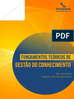 1-E-Book GESTÃO DO CONHECIMENTO - FUNDAMENTOS TEÓRICOS DE GESTÃO DO CONHECIMENTO