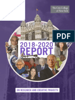 CCNY Research Creative Report 2018-2020