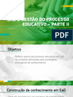 3 - EaD e Gestão Do Processo Educativo - Parte II